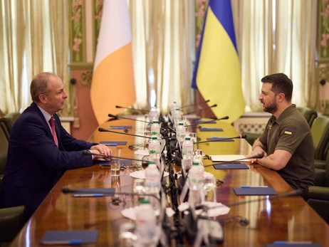 Зеленський зустрівся з прем'єр-міністром Ірландії – це його перший візит до України